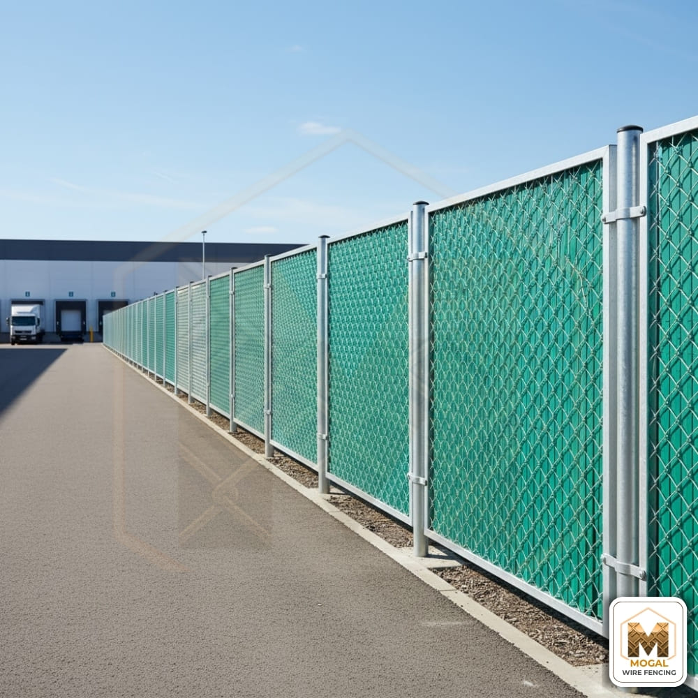 Chain Link Jali with Frame - Mogal Wire Fencing - mogalwirefencing.com