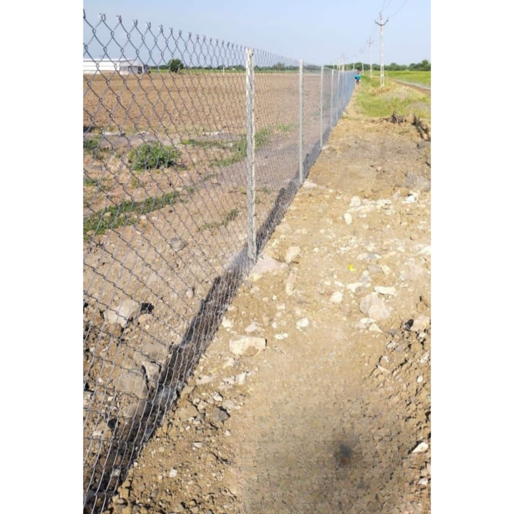Chain Link Fencing with Jali - Mogal Wire Fencing - mogalwirefencing.com