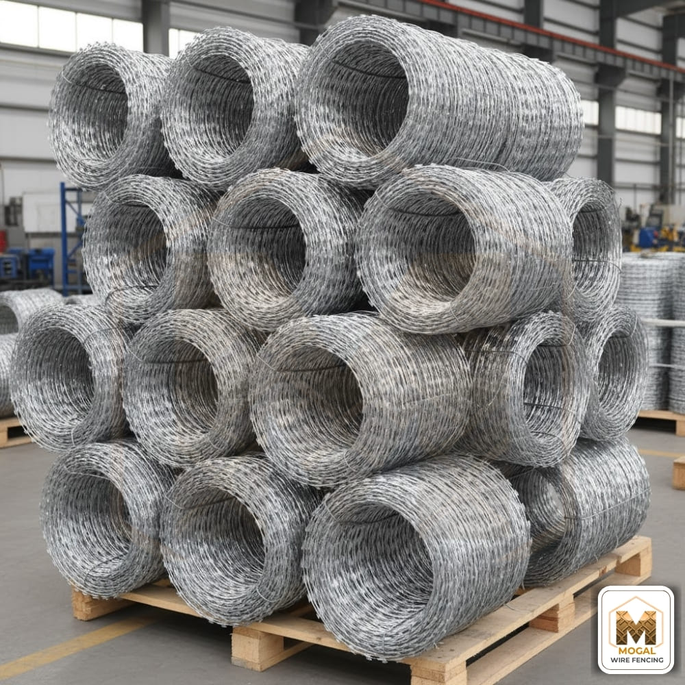 Punched Tape Concertina Wire - Mogal Wire Fencing - mogalwirefencing.com